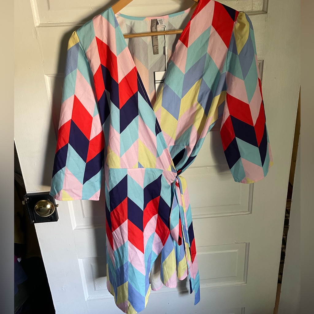Nwt Charlie Charlie Charlotte Multicolored Dress Nwt Charlie Charlie Charlotte Multicolored Dress